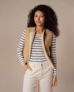 Reversible Shearling Gilet -Celtic & Co Store 204991