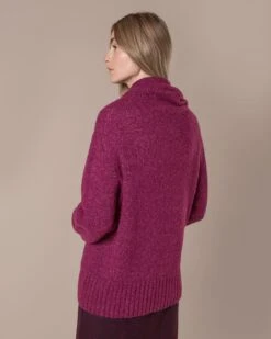 Alpaca / Silk Blend Cowl Neck Sweater -Celtic & Co Store 205925