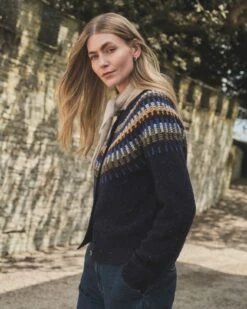 Stitch Yoke Cardigan -Celtic & Co Store 206294