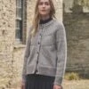 Lofty Textured Yoke Cardigan -Celtic & Co Store 207174