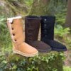 Popper Shearling Boots - Calf Height 1 Popper Shearling Boots - Calf Height -Celtic & Co Store 51664