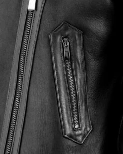 Shearling Biker Jacket -Celtic & Co Store 65524